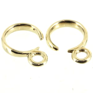 Lust The Hoop - DIY Ear Weights - Bronze Weights for stretched ears 6mm and larger