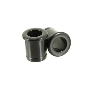 Delrin Single Flare Tunnels | 1 Pair | Ear Stretching