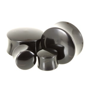 Delrin Double Flare Plugs | 1 Pair | Ear Stretching