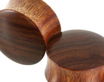 Bloodwood Plugs | Handmade To Order | Custom Wood Plugs