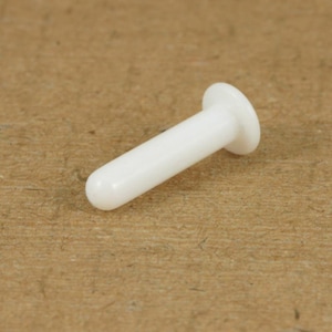 Bouchon Philtrum Rond PTFE | Choisissez la taille et la longueur. Fait à la main sur commande.