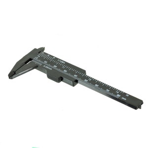 Plastic Analogue Vernier Caliper | 1 piece | 0mm - 80mm | for Body Jewellery, Model Making & General Crafts