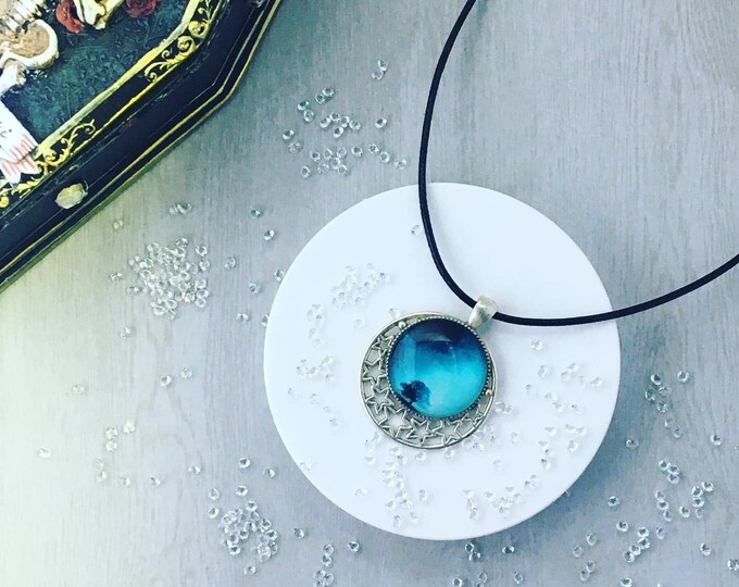 Tree of life galaxy necklace
