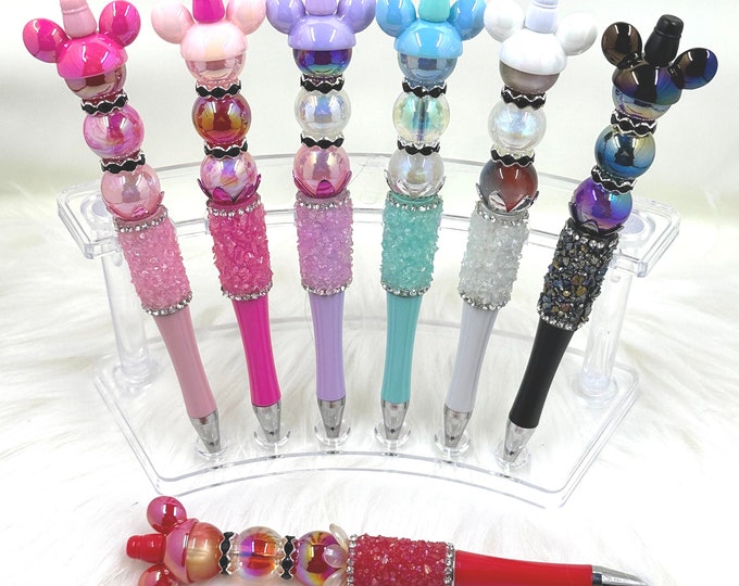Mickey Ears Beaded Pens