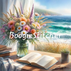 Beach Retreat Counted Cross Stitch Pattern
