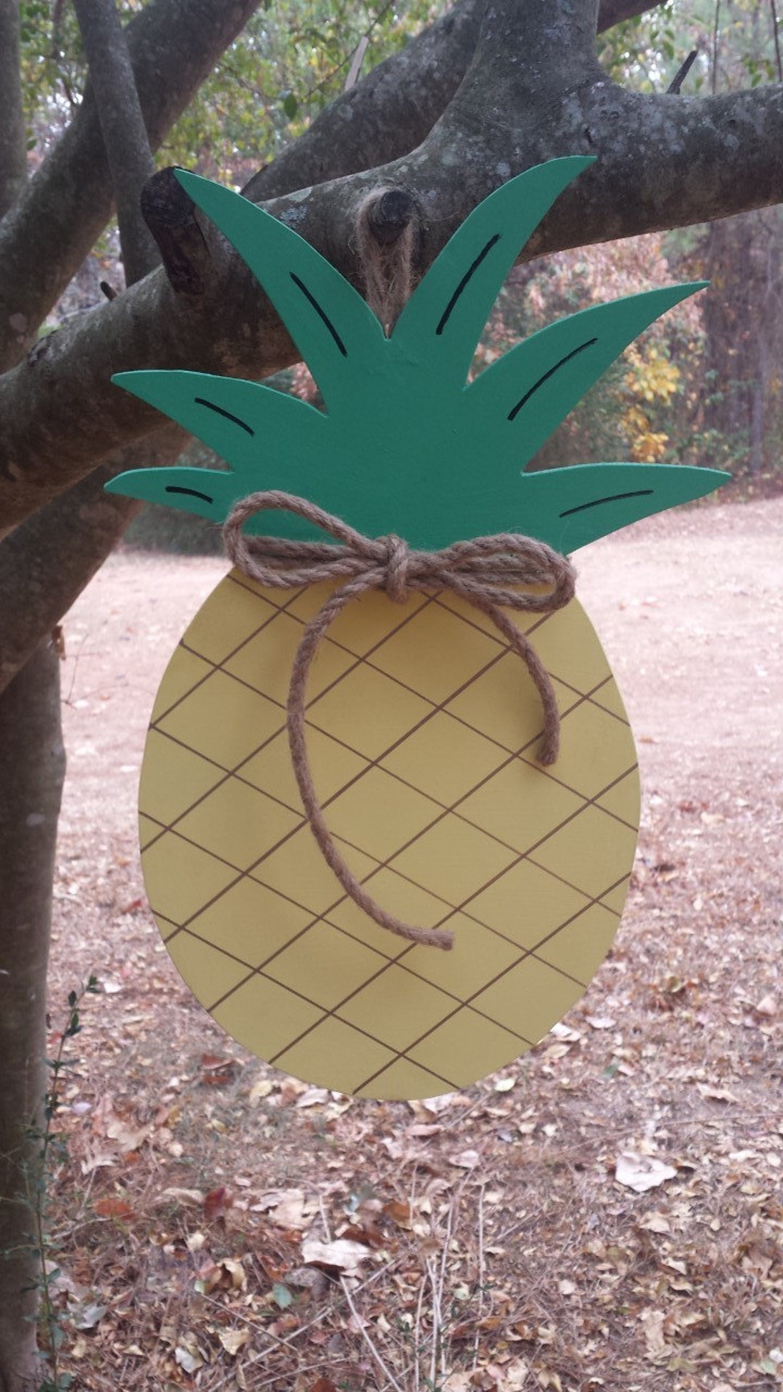 Pineapple Door Hanger Etsy
