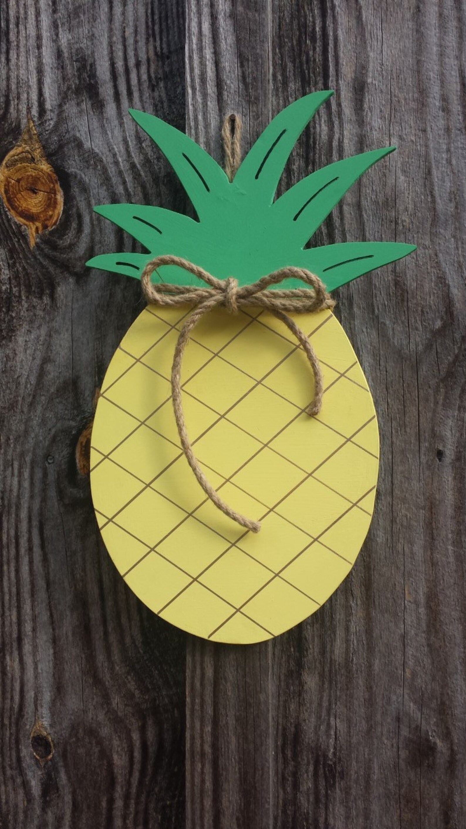 Pineapple Door Hanger Etsy