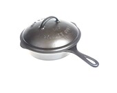 Antique 1895 - 1914 Wagner Arc Sidney O 8H skillet with Fully Marked Wagner 8 Self Basting Skillet Cover