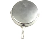NICE HARD to Find Vintage Nickel Plated Wagner Ware Stylized Sidney O Cast Iron 11 Skillet 1061, circa 1935-1959