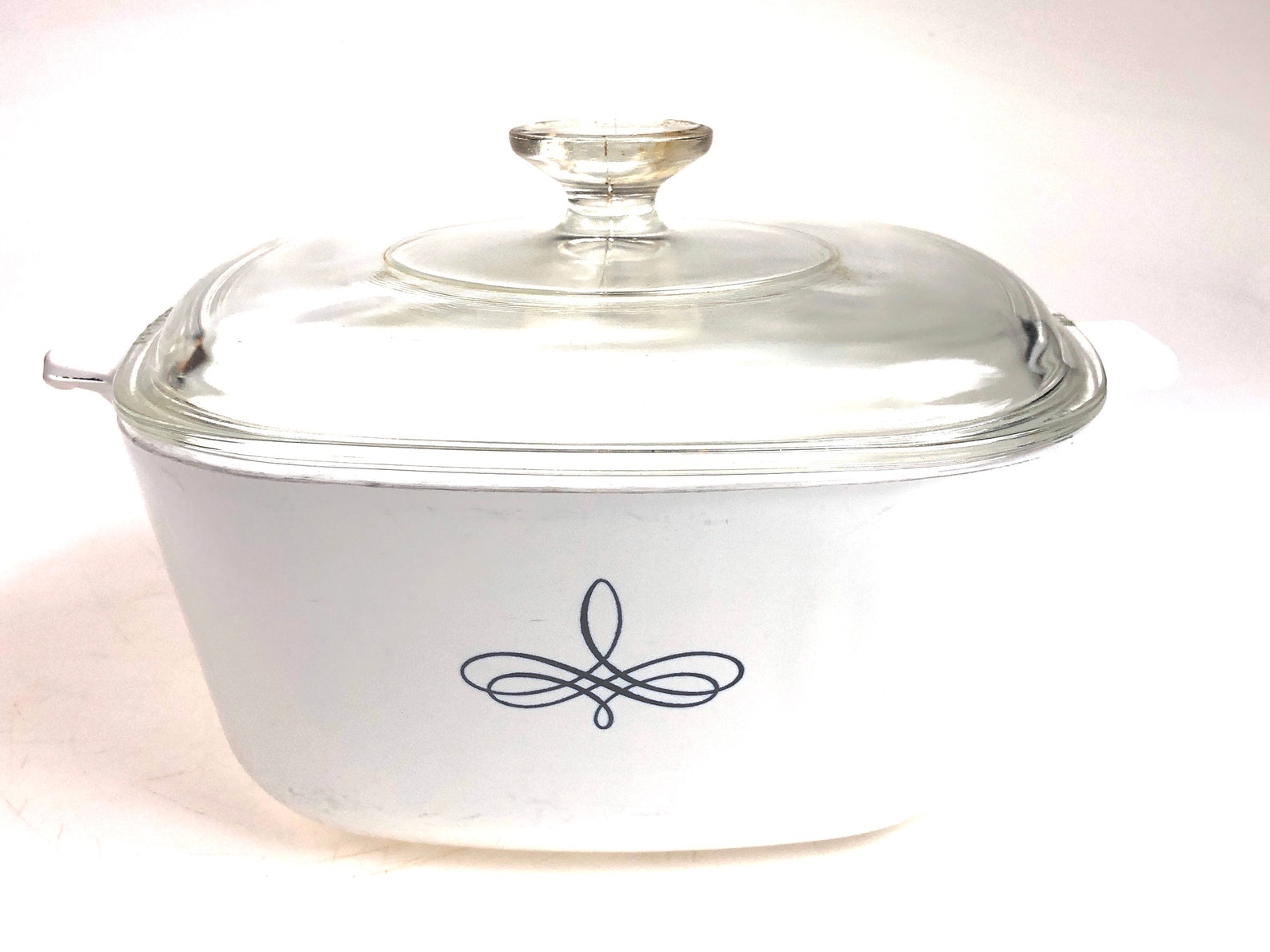 Vintage 1960 1961 Corning Ware 21/2 Quart Trefoil Pattern Etsy