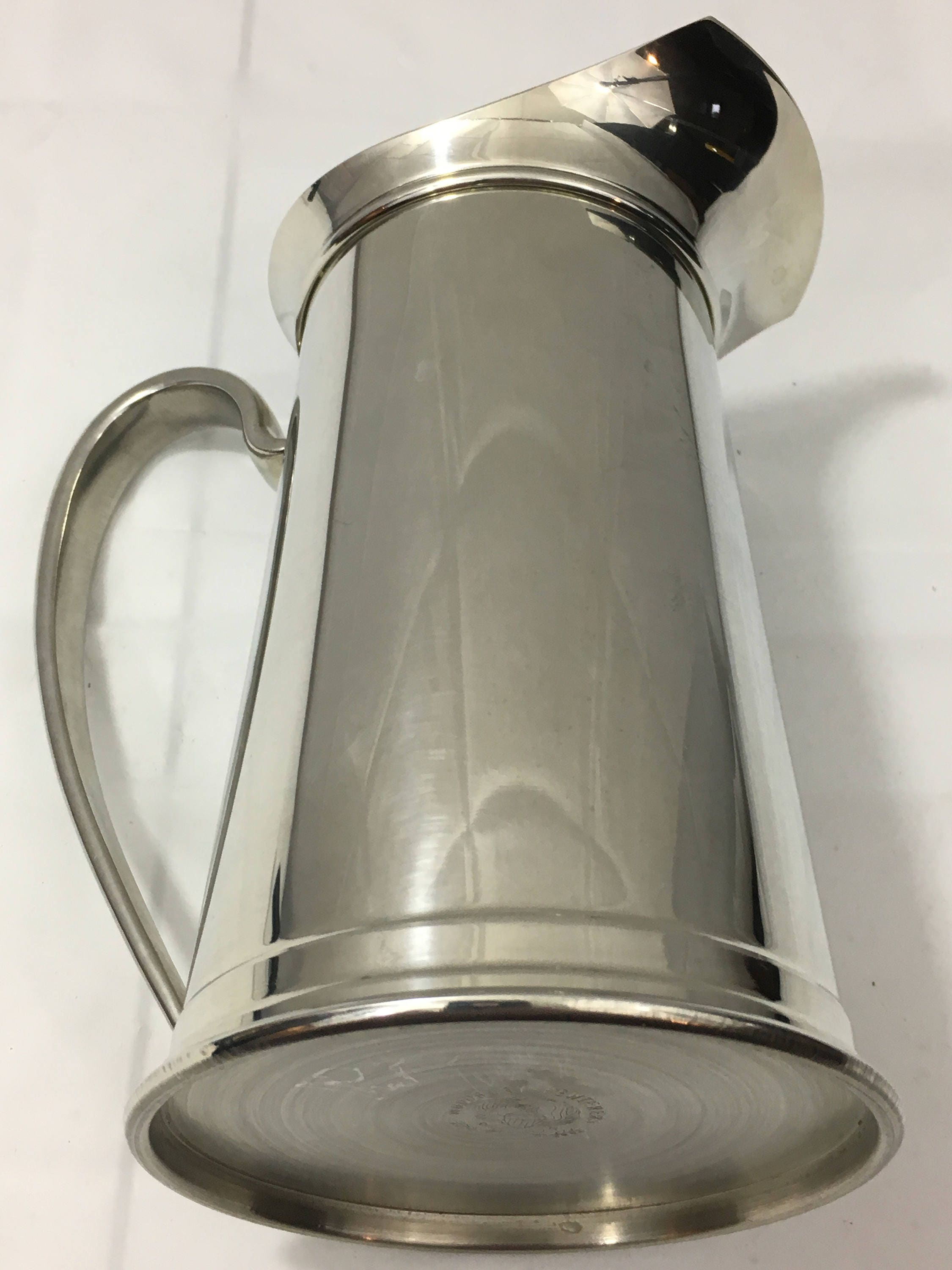 Woodbury Pewter Colonial Pitcher 3.675 Diameter 7 Etsy Ireland