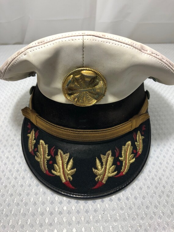 Vintage Fire Chief Dress Hat United 