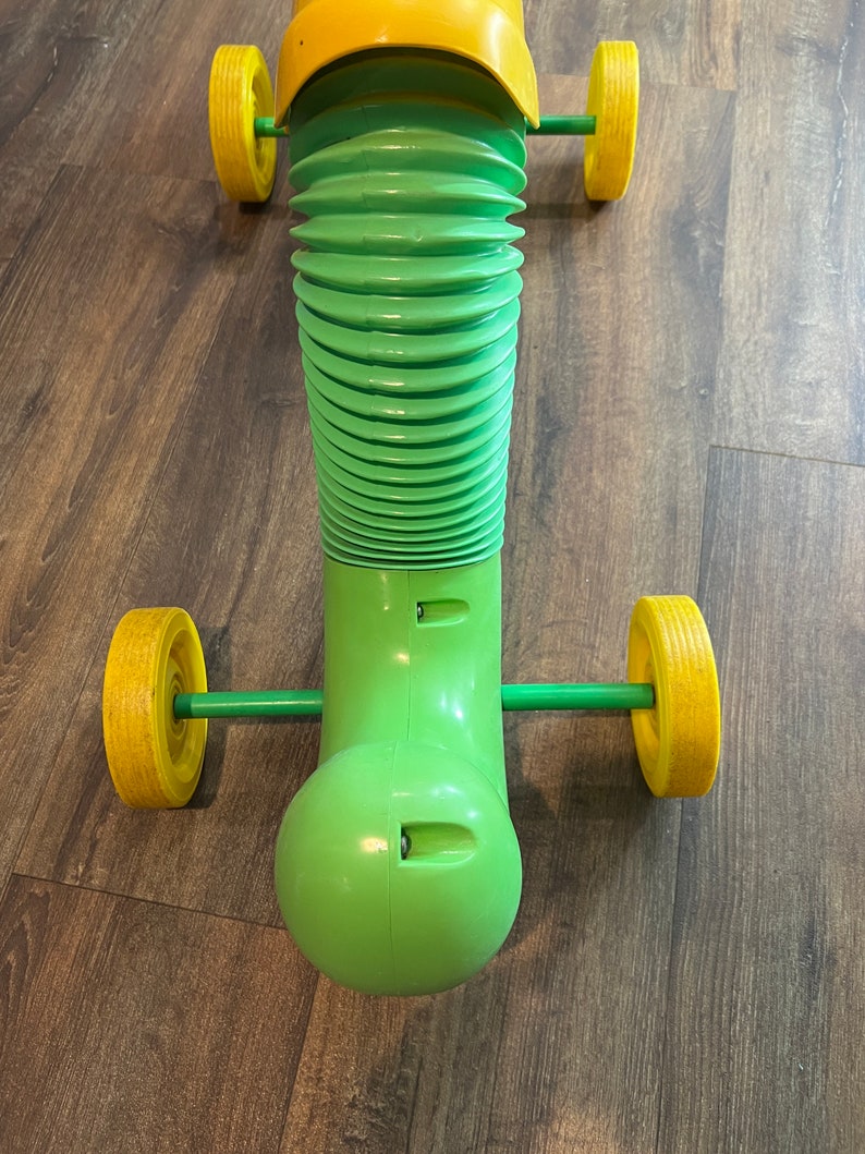Vintage 1970s Hasbro INCHWORM Ride on Toy Excellent Etsy