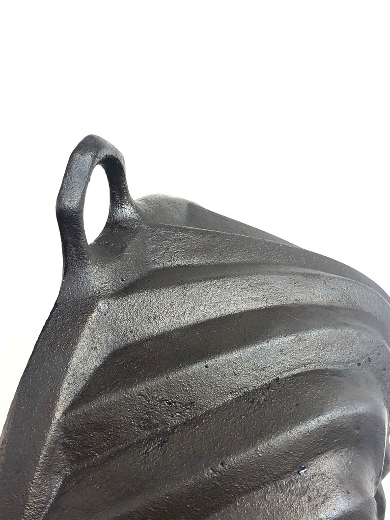 Antique German Unmarked Ornate Small Cast Iron Bundt Pan Etsy