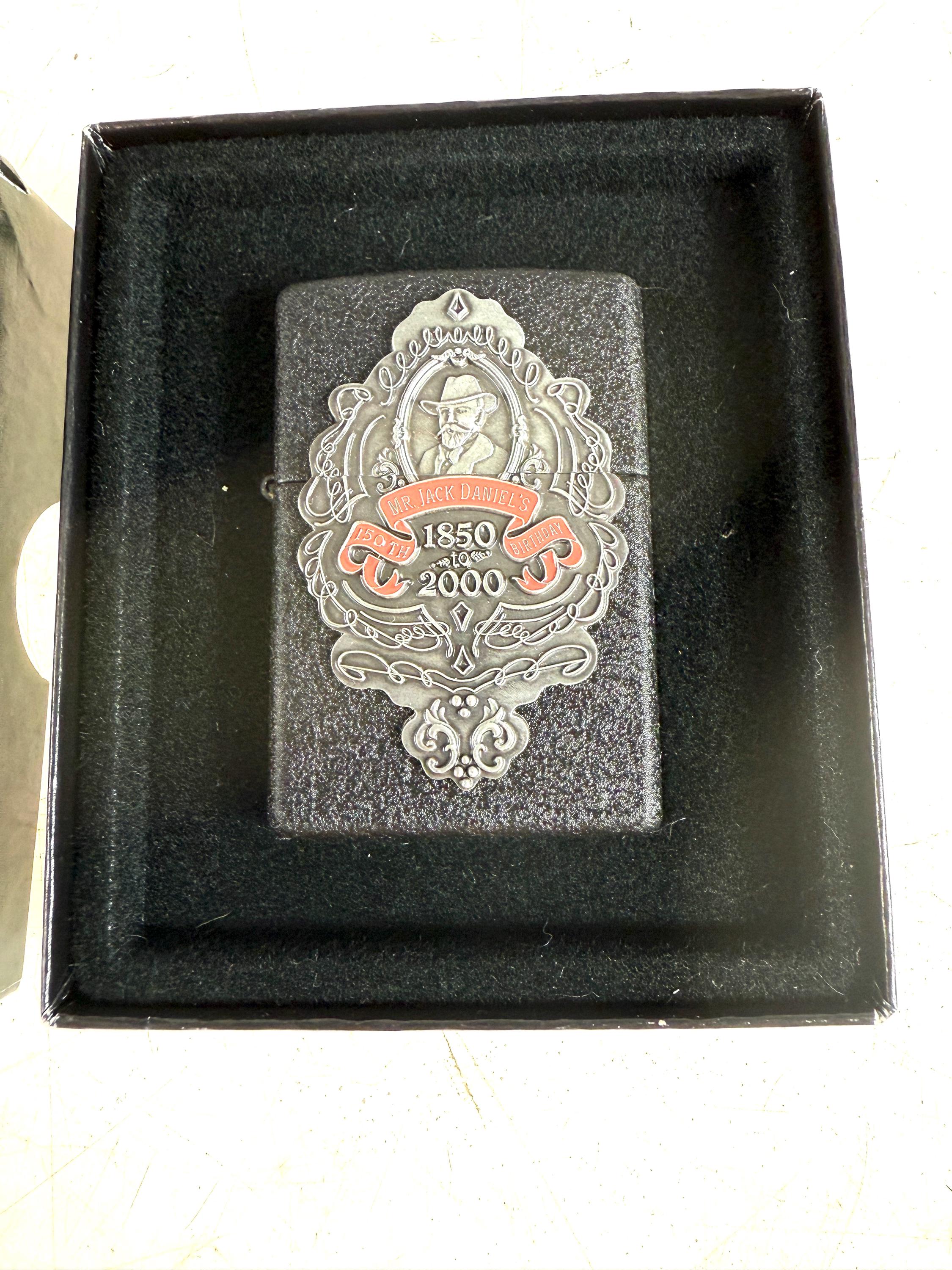 MINT! NEW! Zippo Lighter Jack Daniels 150th Birthday Anniversary