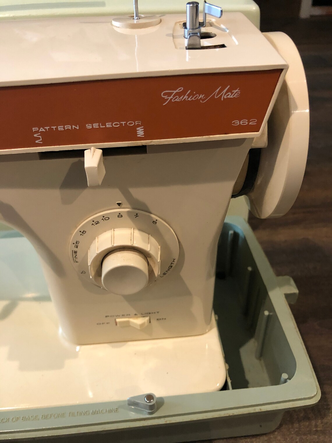 1958 1960 SINGER Fashion Mate Model 362 Portable Sewing Etsy UK