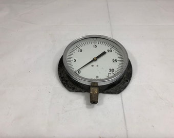 Vintage Fruehauf Corporation VKA6629 Liquid and Bulk Transfer Pressure Gauge 4-1/2&quot; 0 to 30 PSI - FREE Shipping!