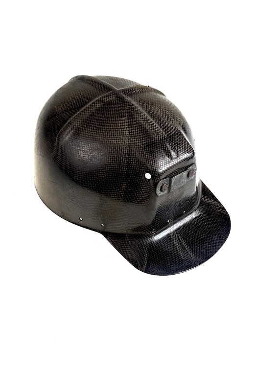 Vintage MSA Comfo Cap Tiger Stripe Large Low Vein Design Miners
