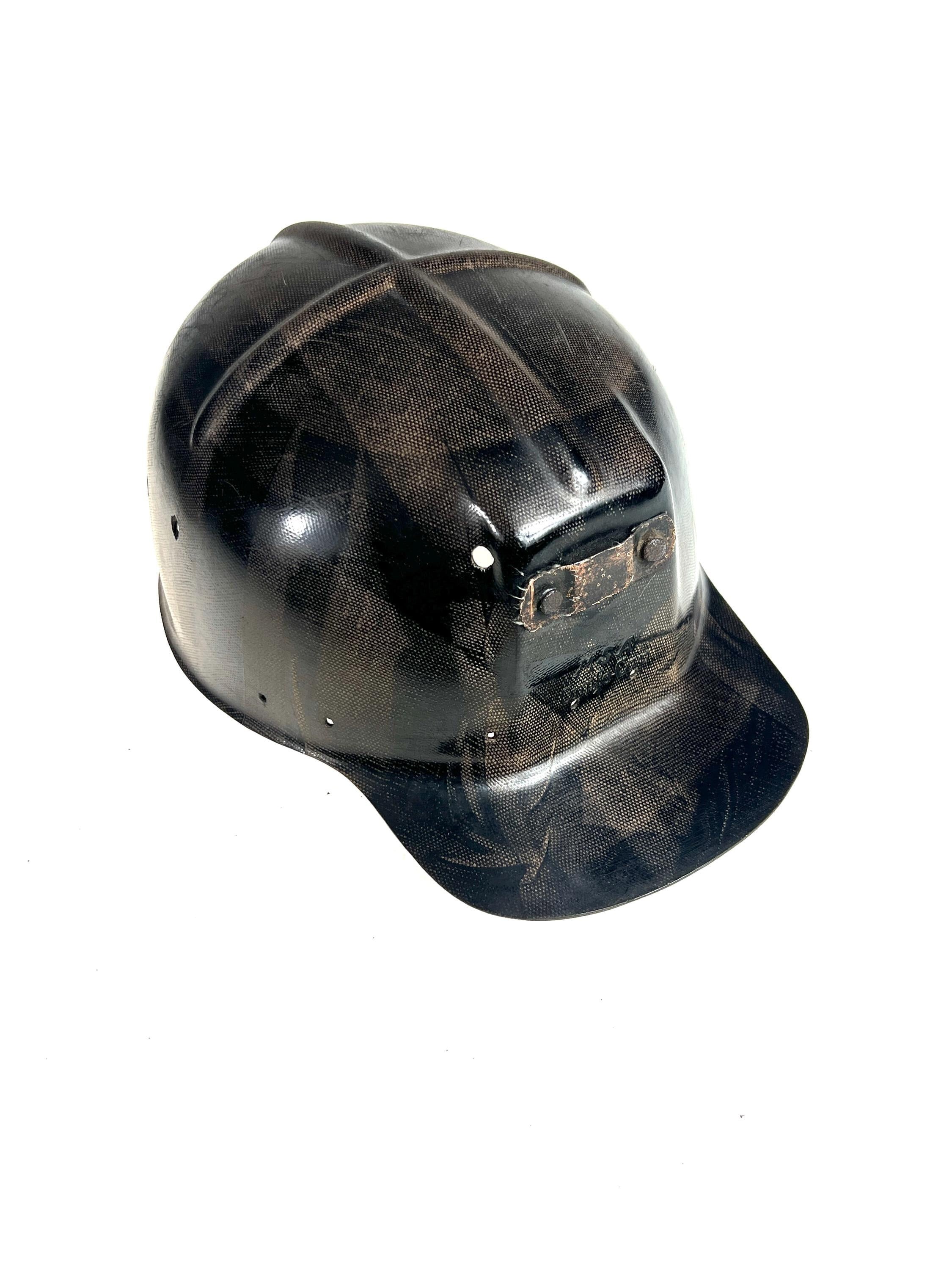 NICE!! Vintage MSA Comfo Cap Tiger Stripe Large L2 Low Vein NICE!! Vintage MSA Comfo Cap Tiger Stripe Large L2 Low Vein