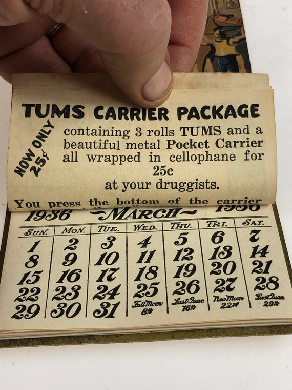 1950s Tums For The Tummy ヴィンテージ温度計 1950s Tums For The Tummy ヴィンテージ温度計
