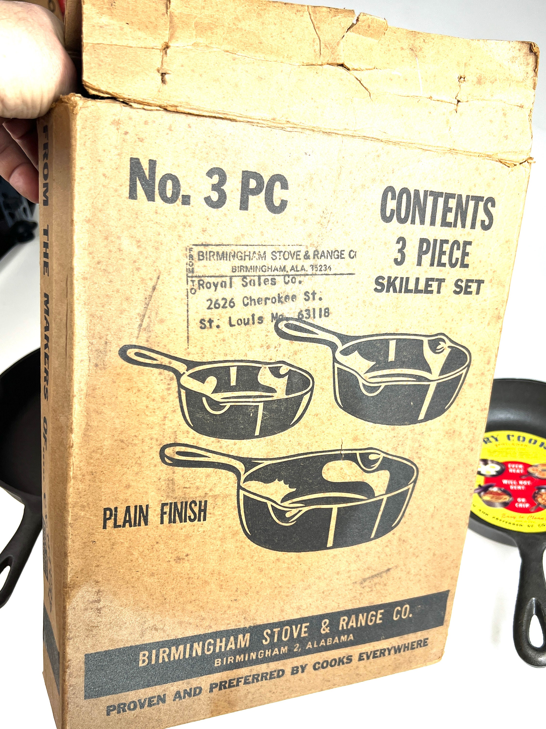 WOW!! Vintage NOS 1960's Birmingham Stove & Range Co. (BSR
