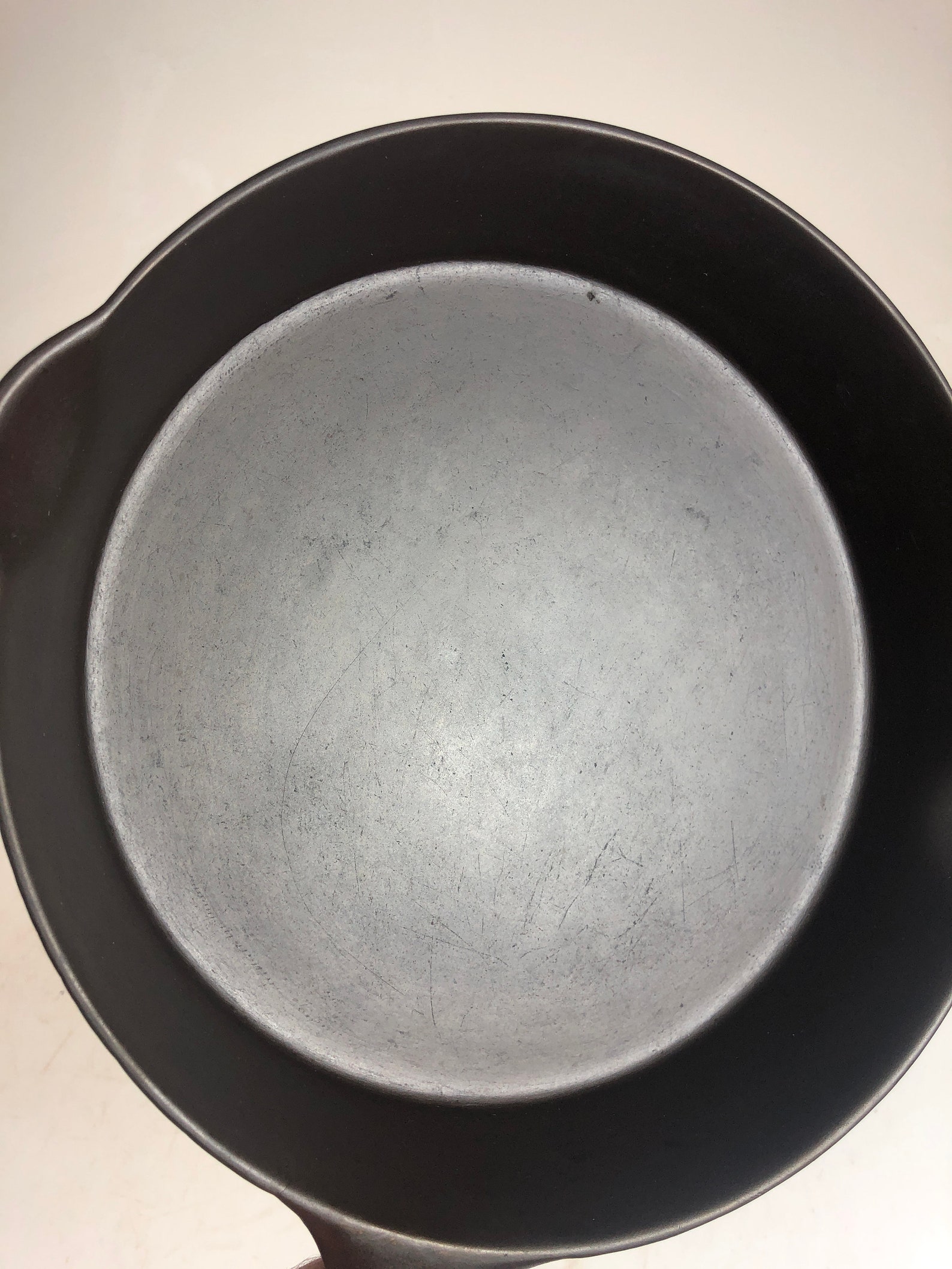 Antique Wagner National 8 Star Makers Mark Cast Iron Skillet Etsy