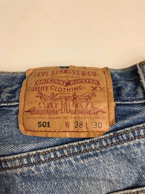 levis 501 38 x 30