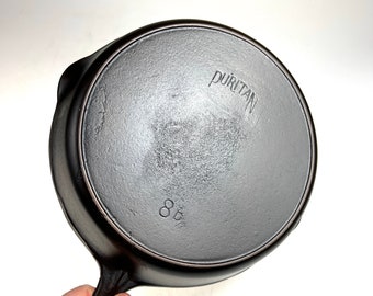 Vintage Puritan Favorite Stove and Range #8 Cast Iron Skillet - circa 1920's to 1930's