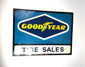 Goodyear Tires – 18in to 64in Tire Advertising REPLICA Metal Sign