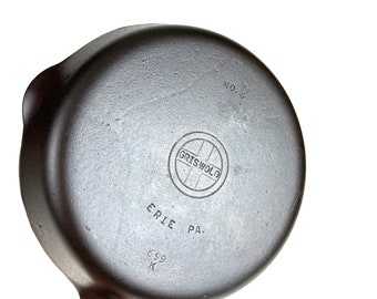 BEAUTIFUL Vintage GRISWOLD #20 Cast Iron Hotel Skillet BEAUTIFUL Vintage GRISWOLD #20 Cast Iron Hotel Skillet