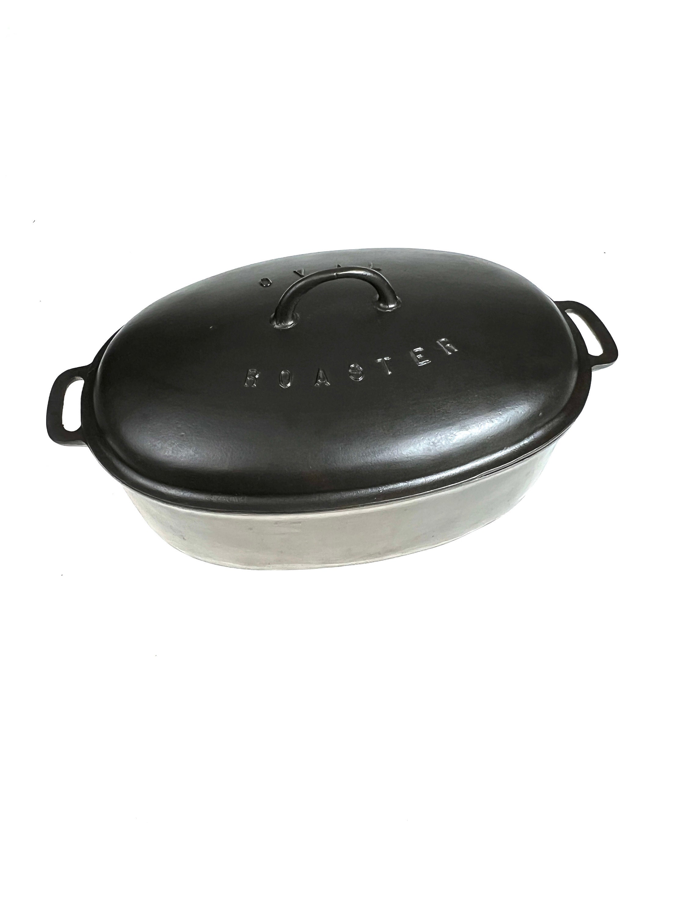 Oval Shape Vintage Iron Enamel Cooking Pot Judge Ware Rare Collectibles  BT-89
