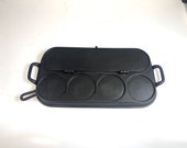 VERY HARD to FIND Nice condition Wagner Sidney 4 Flop Griddle