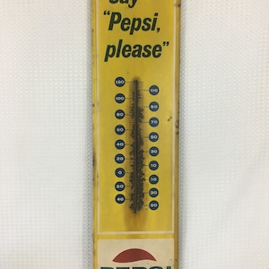ヴィンテージ オリジナル マーク 1967 M-165 ペプシ「ペプシと言えば