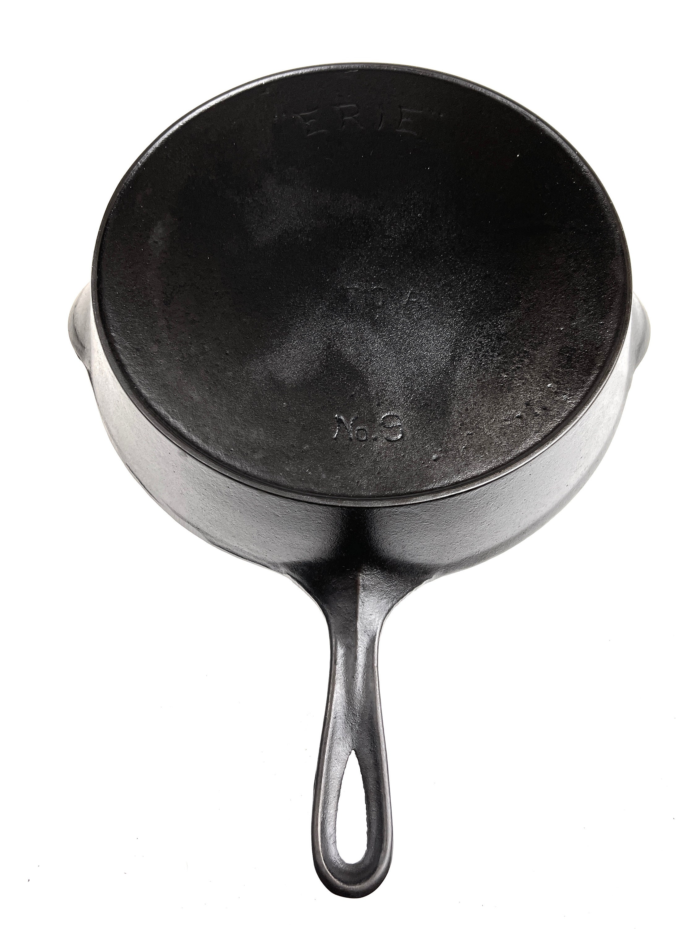 RARE 1905 Pre Griswold #9 710A Cast Iron Skillet - Fourth Series