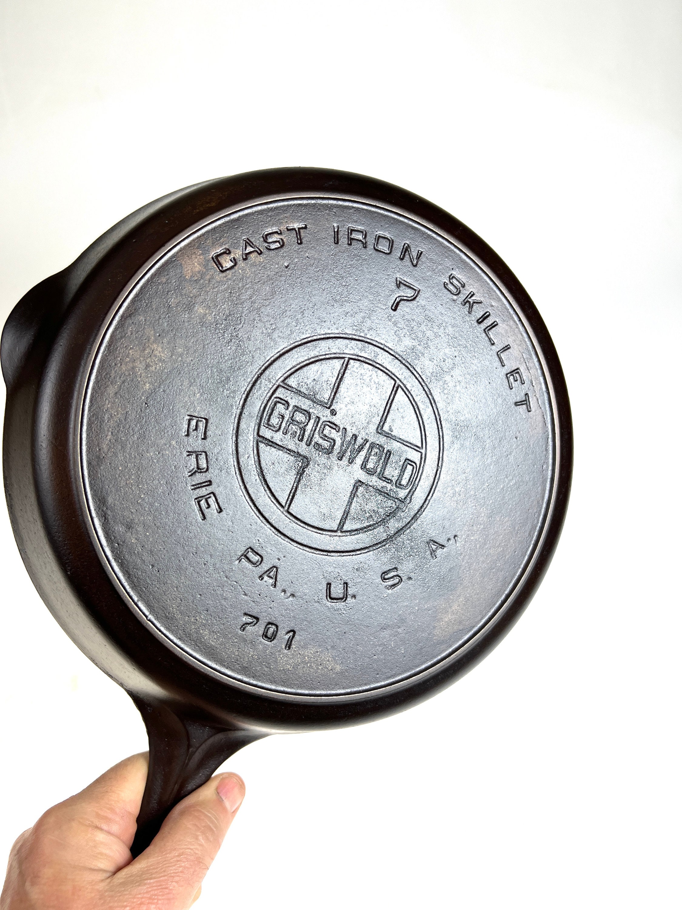 7) Griswold Cast Iron Skillets