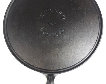 NICE Rare Early 1900's Mcclary's No. 9 Round Cast Iron Griddle X613 Hard to  Find 