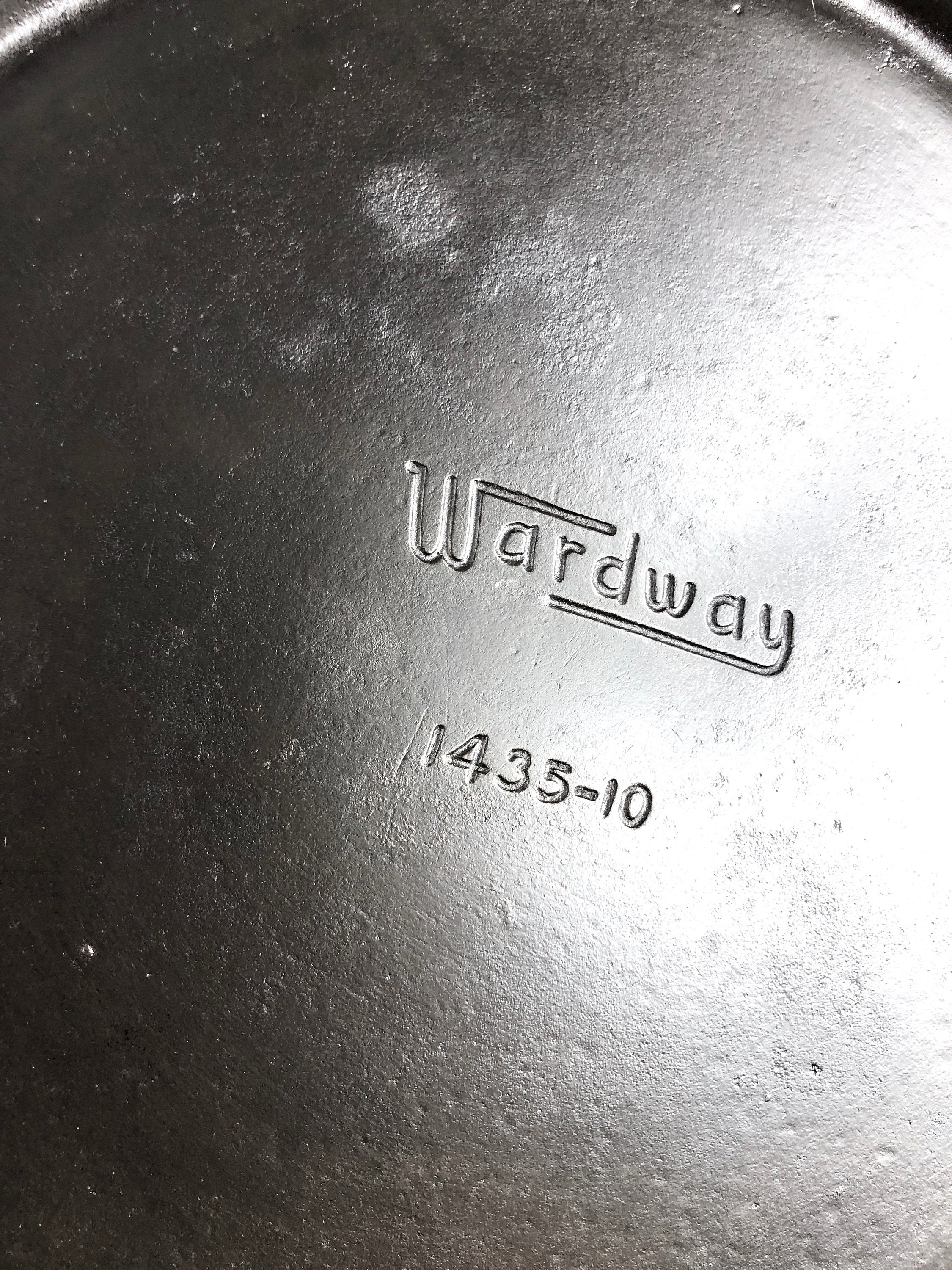 Vintage HARD TO FIND 1930s Wardway 143510 Cast Iron Griddle Etsy