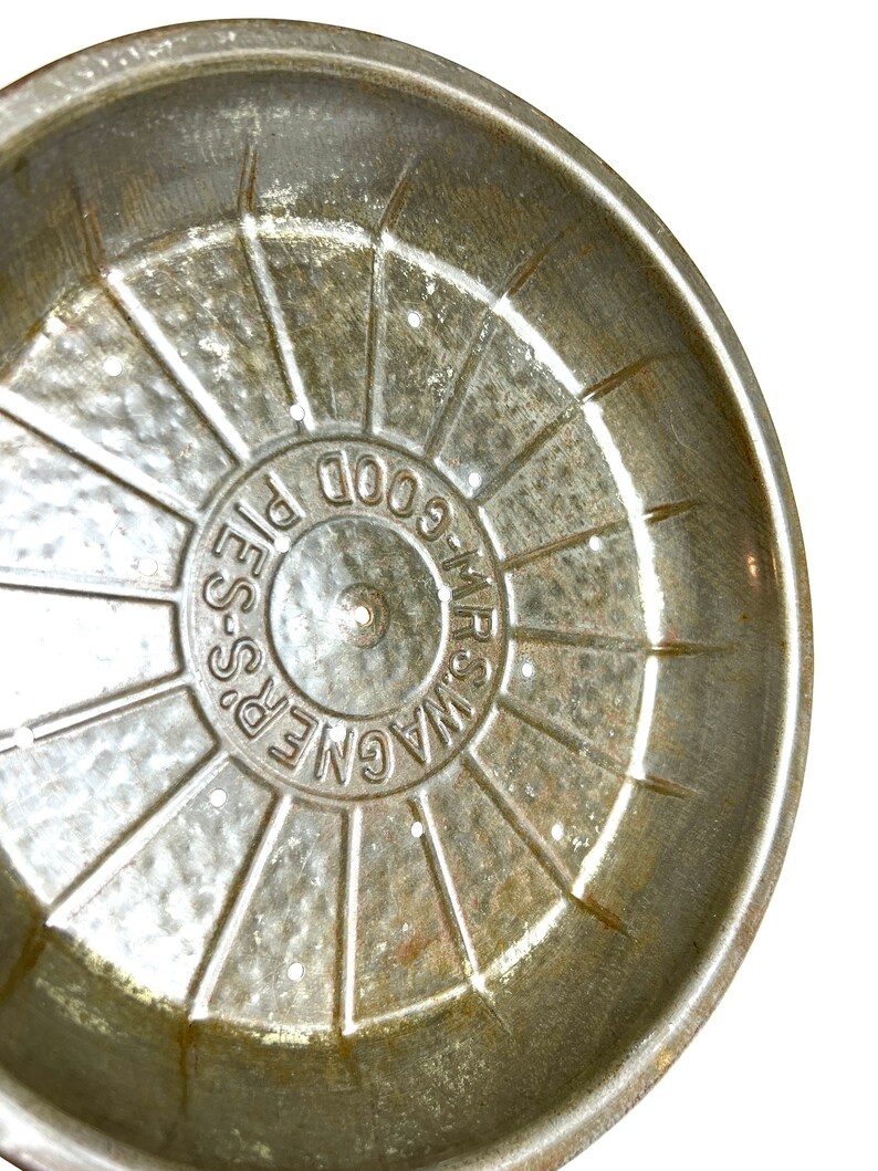Vintage Mrs. Wagner's Good Pies Tin Pie Pan FREE Etsy