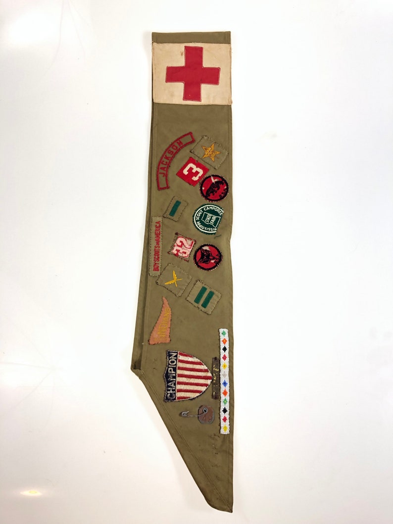 RARE 1940s Boy Scout Sash Jackson Mississippi Unusual Etsy