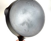 RARE 1905 Pre Griswold 9 710A Cast Iron Skillet - Fourth Series
