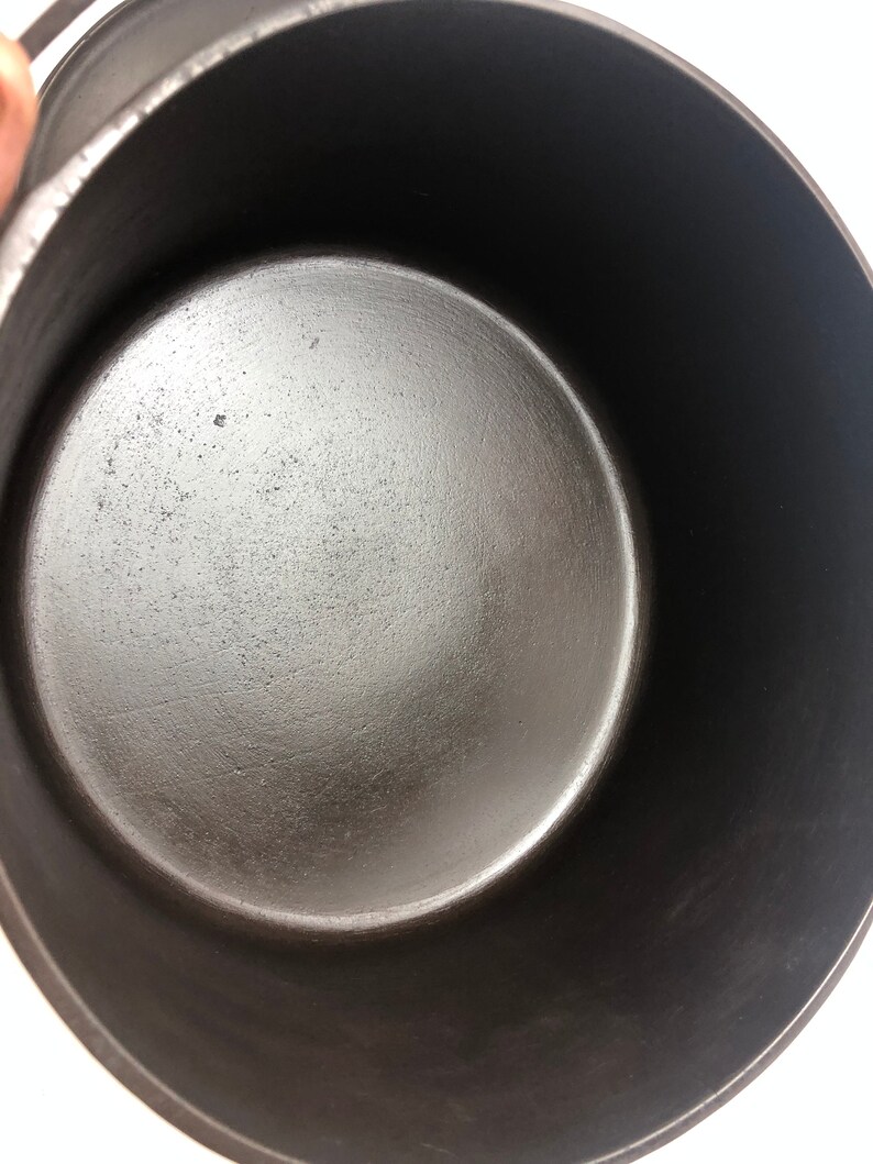 Vintage Wagner Ware Sidney No 7 Cast Iron Round Roaster With Etsy