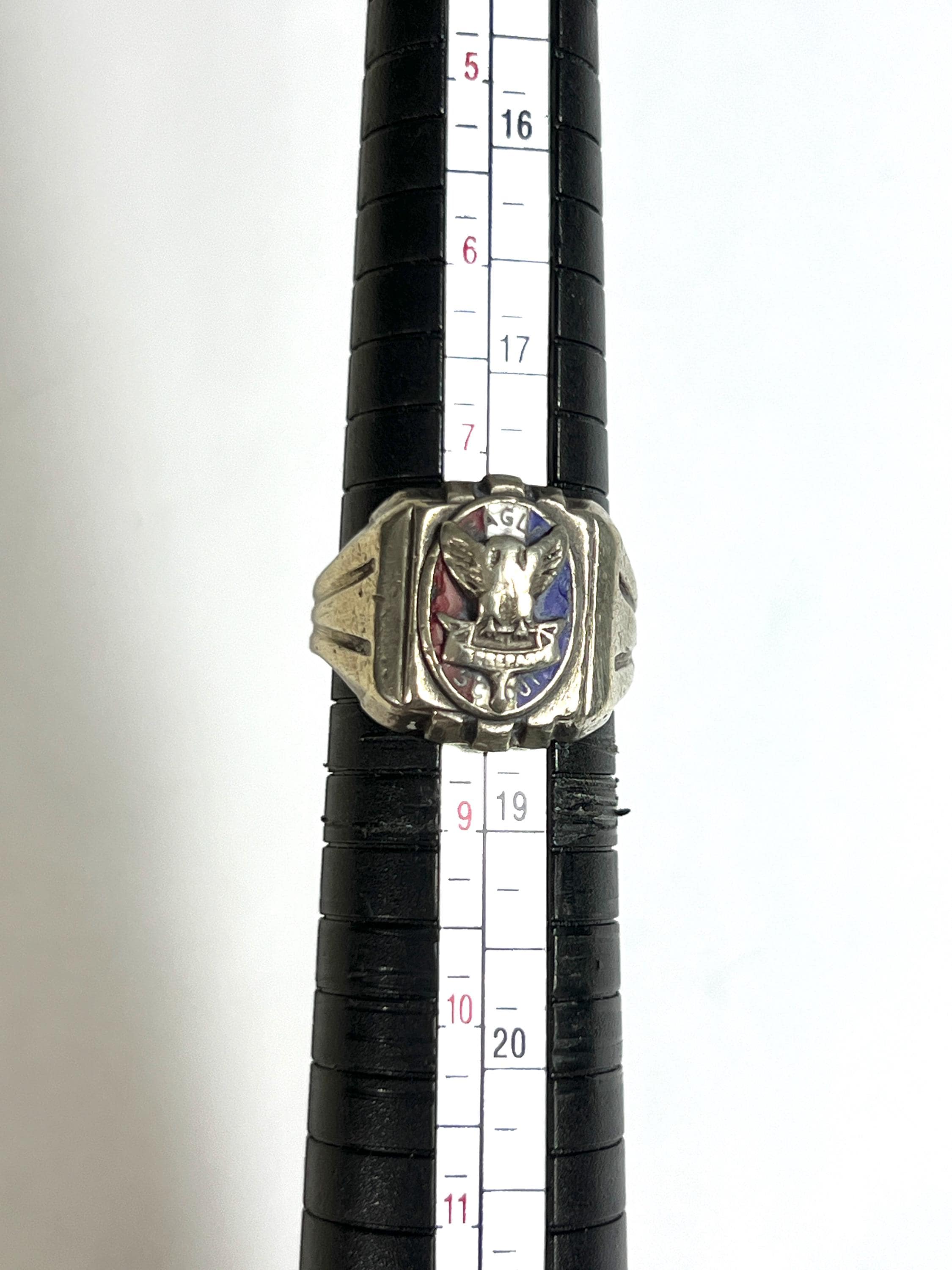 Hard to Find!! 1937 1957 Boy Scout BSA Sterling Silver Size