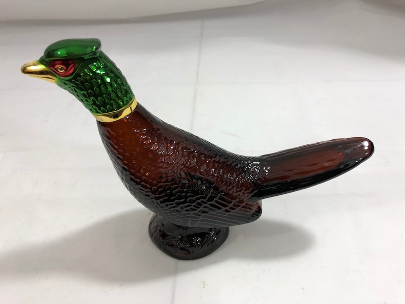 Vintage AVON Collectible Cologne Bottles Pheasant American Etsy
