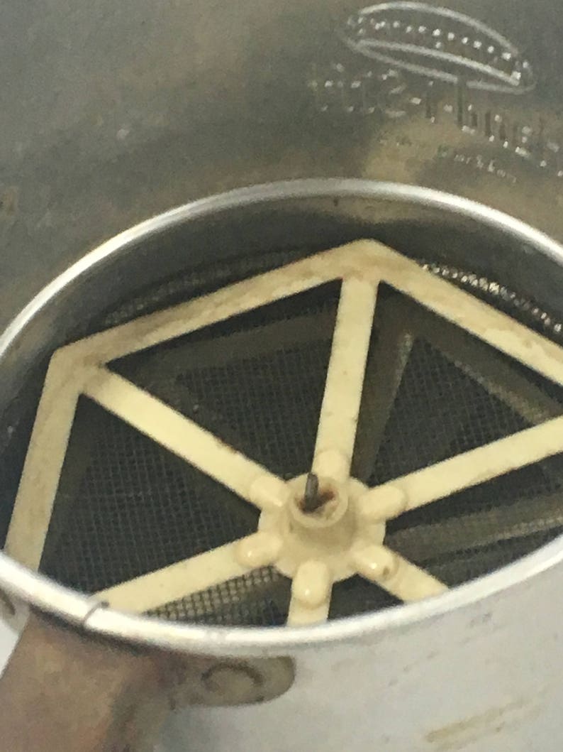 Vintage 1950's Androck Handisift 3 Screen Flour Sifter Etsy