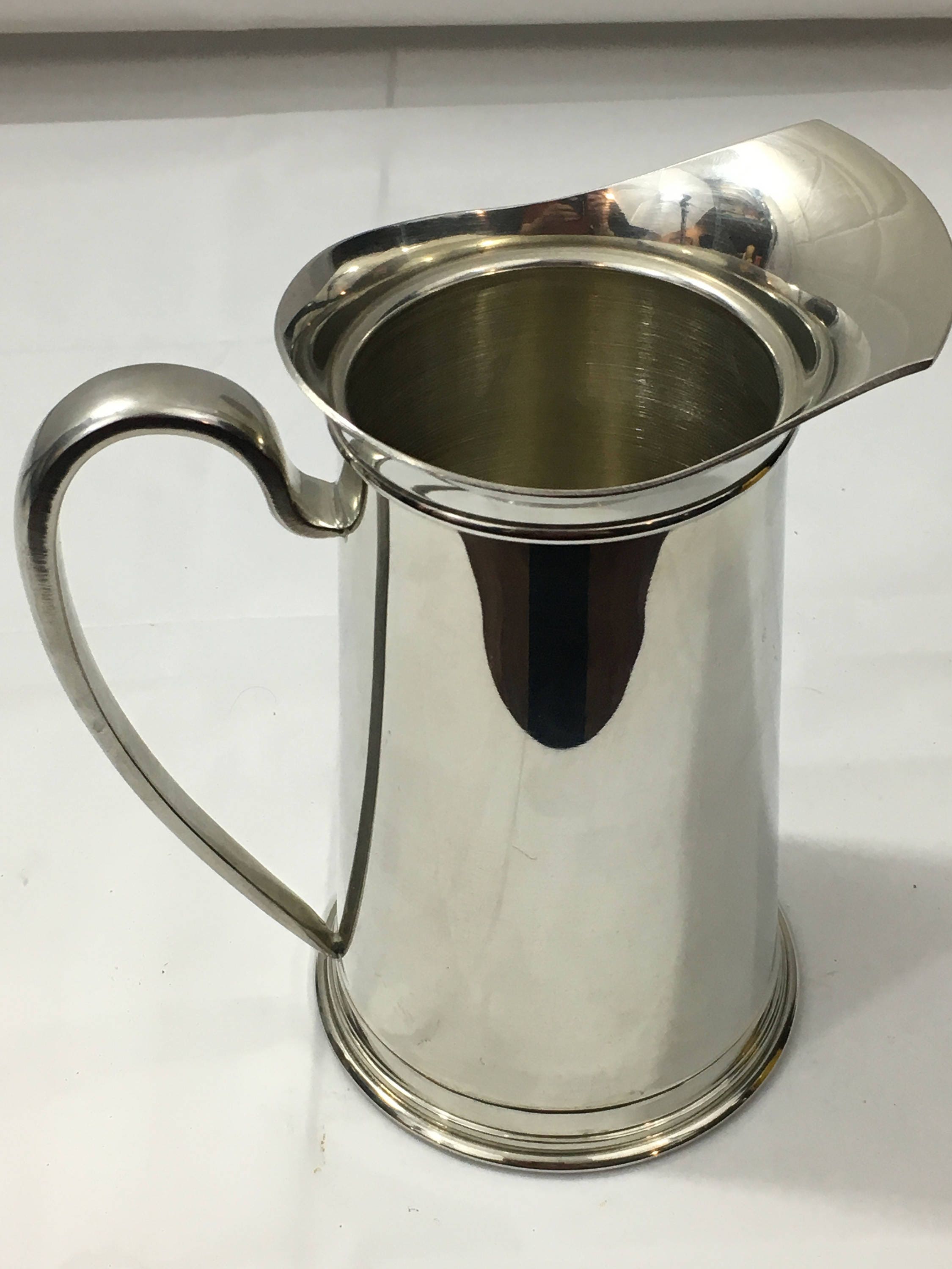 Woodbury Pewter Colonial Pitcher 3.675 Diameter 7 Etsy Ireland
