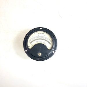 Weston Model 643 Amperes D.C. KS-7898 Cal KS-8600 L6 Gauge