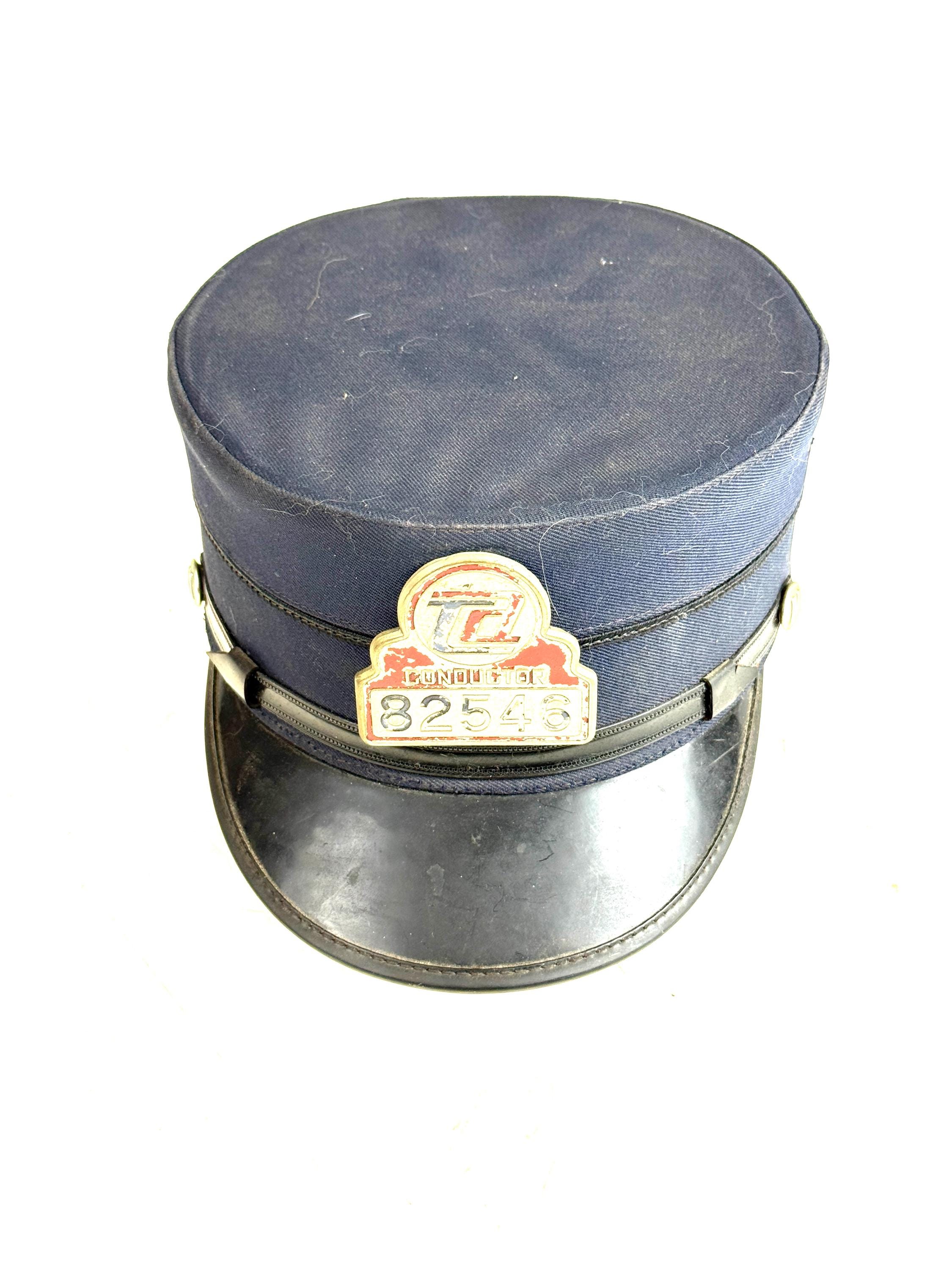 Vintage Conductor Cap - Etsy