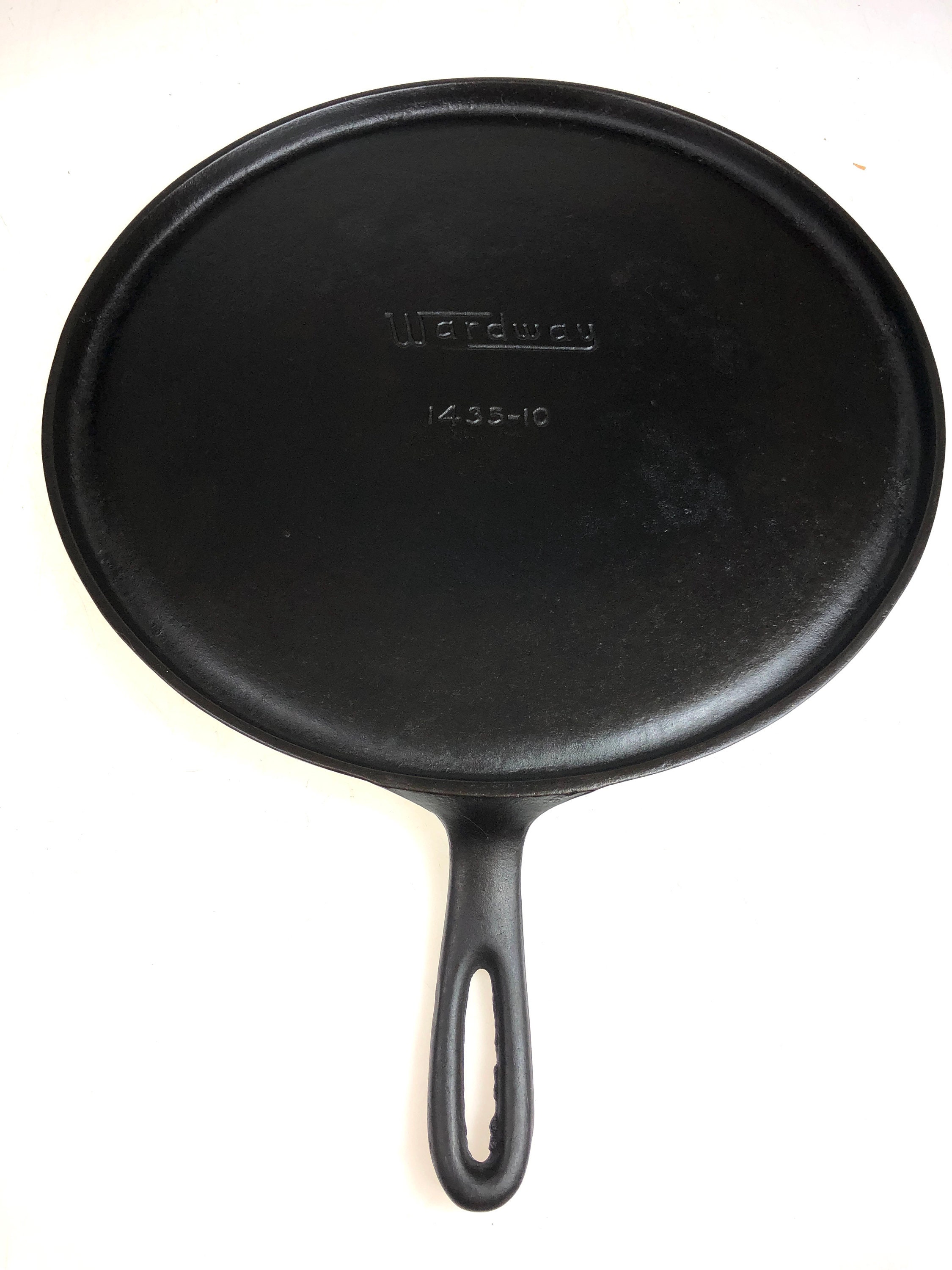 Vintage HARD TO FIND 1930s Wardway 143510 Cast Iron Griddle Etsy