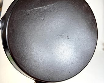 NICE schwer zu finden !! Vintage 1950er Jahre Vollrath Ware Gusseisen # 12 Pfanne mit glattem Boden