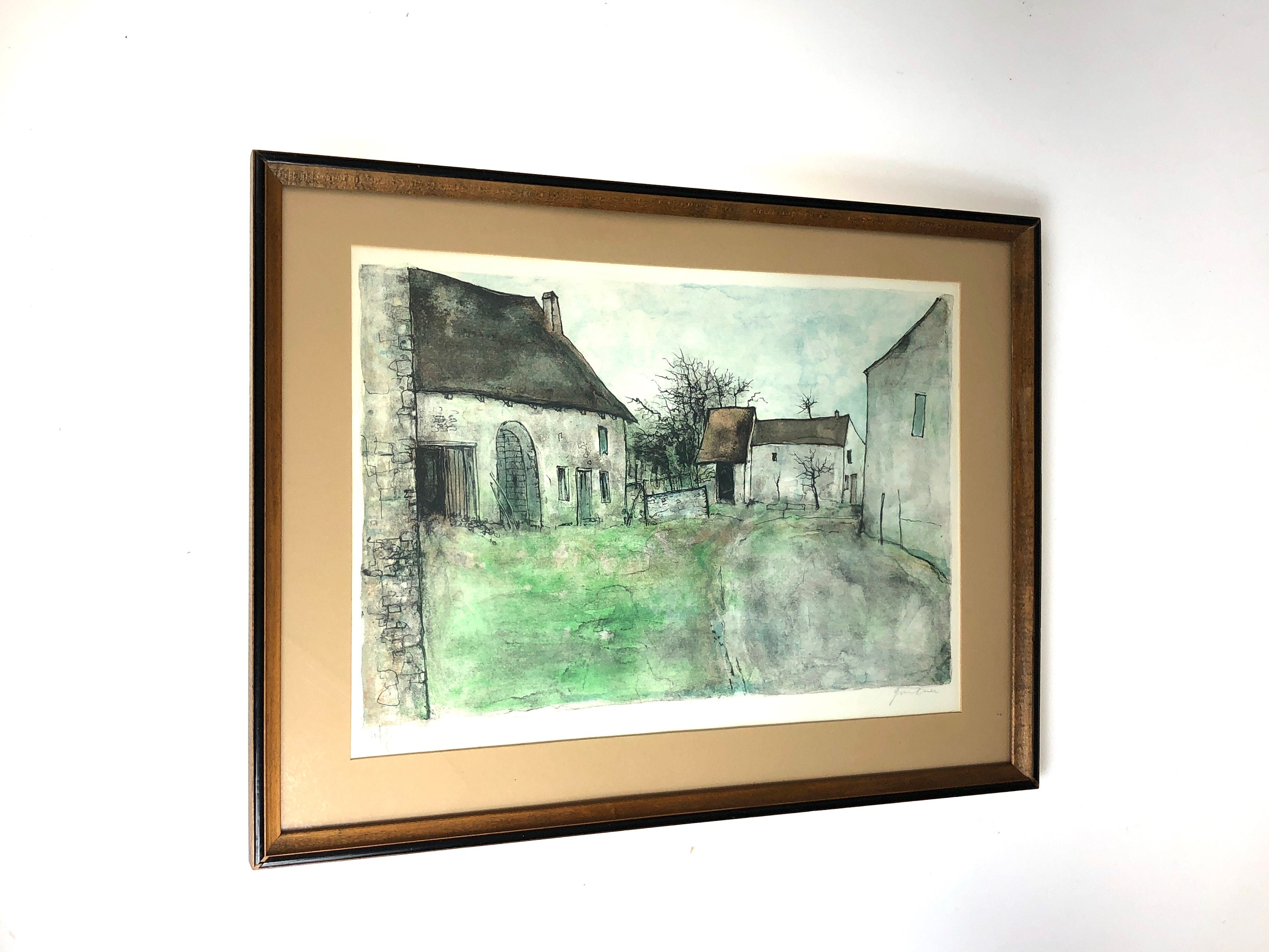 Bernard GANTNER 直筆サイン 120/185 証明書あり Bernard Gantner Signed Authenticated Lithograph 1 of 275